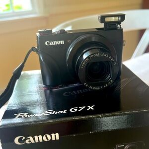 Canon G7X power shot camera - wifi enabled